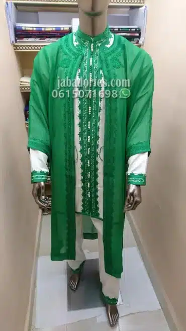 جبادور بالعباية شفافة ممتازة (3pcs)