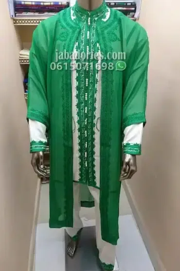 جبادور بالعباية شفافة ممتازة (3pcs)