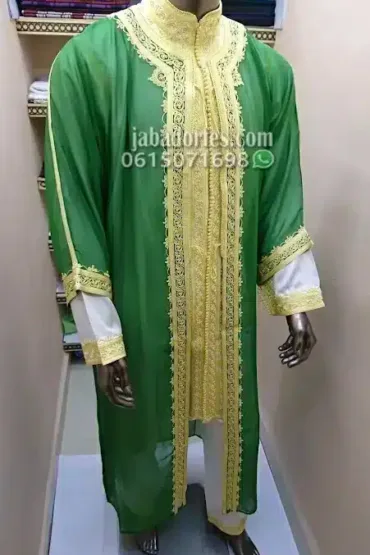 جبادور بالعباية شفافة ممتازة (3pcs)