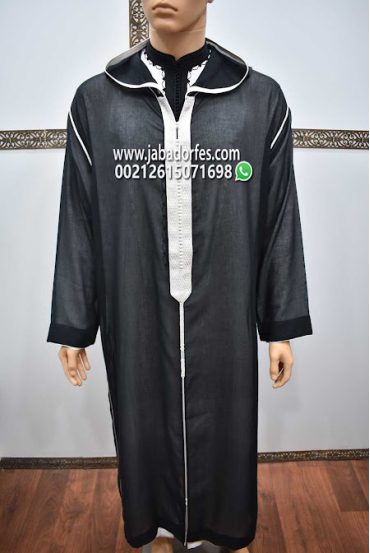 جلابة سوسدي شفافة أسود