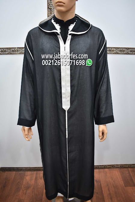 جلابة سوسدي شفافة أسود