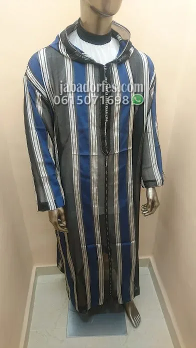 جلابة شعرى خضر ملكي 2 جلابة شعرى ملكية