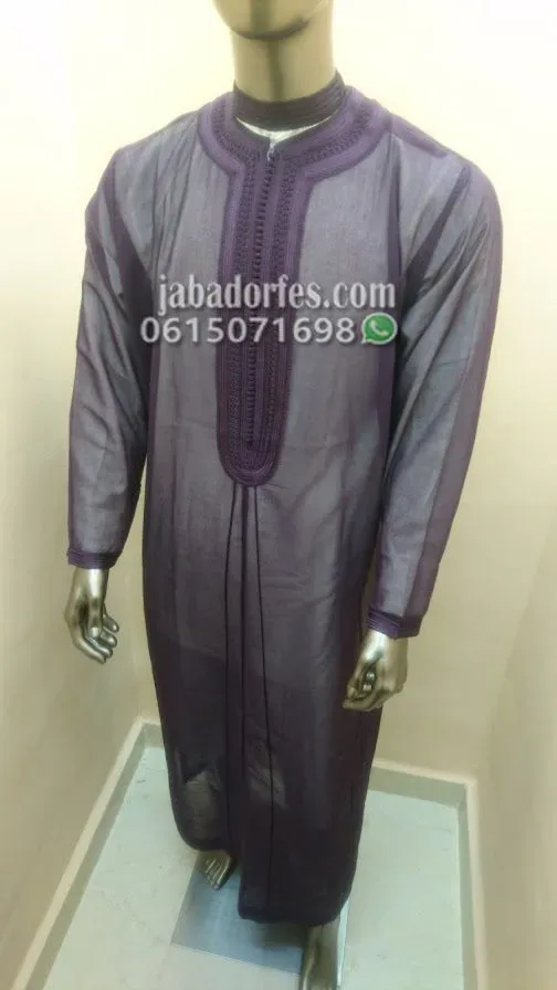قفطان سوسدي نص طوق ممتاز (3pcs) 2 قفطان سوسدي نص طوق ممتاز