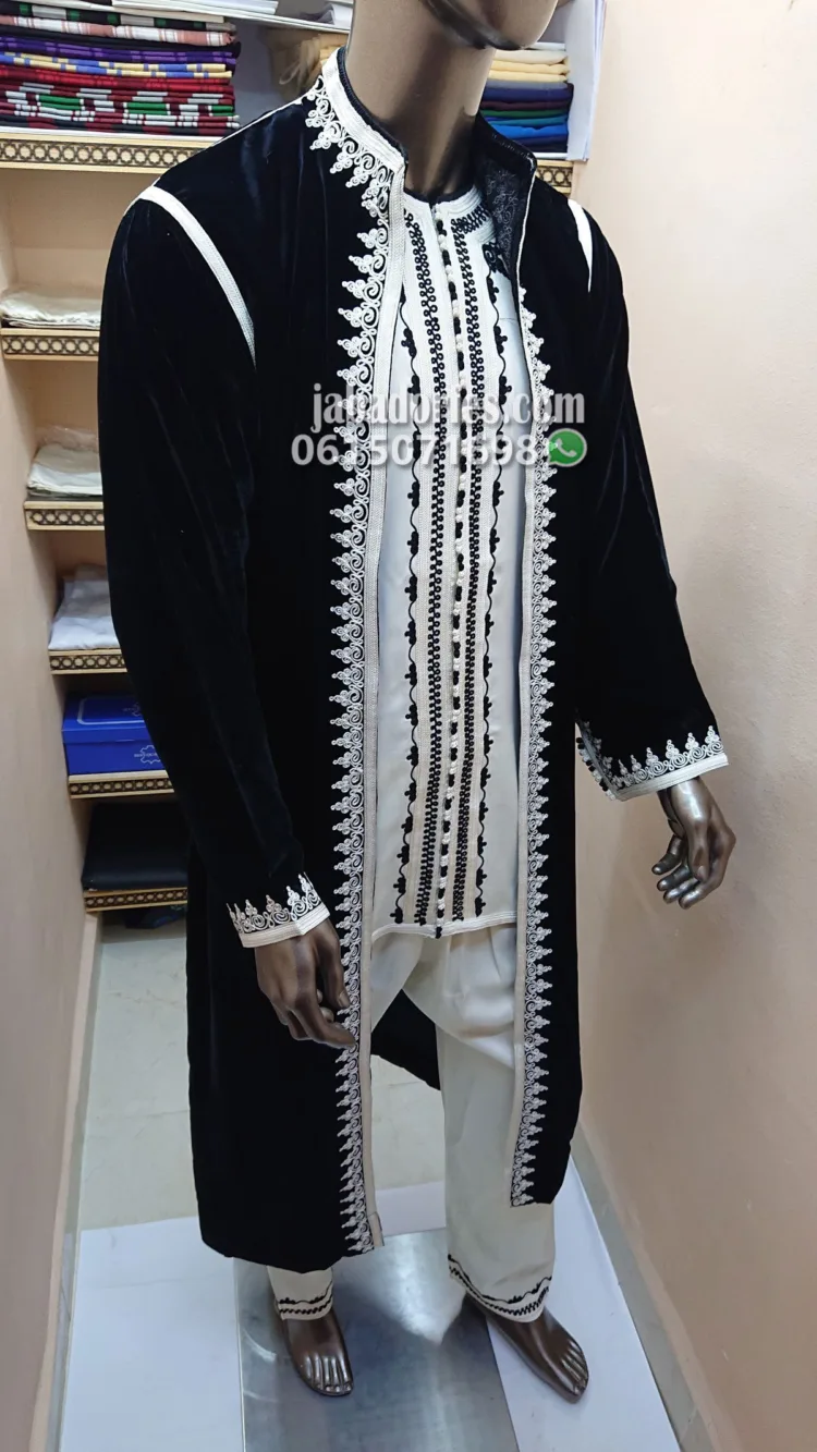 جبادور موبرة للعرسان أسود