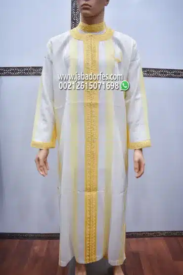 قفطان مغربي للرجال شعرى حرة ملكي
