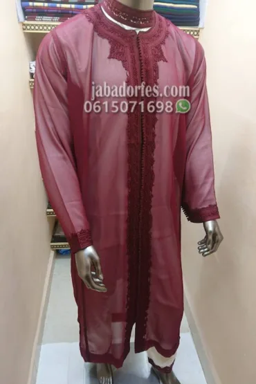 قفطان شفاف ممتاز (3pcs)