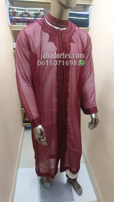 قفطان شفاف ممتاز (3pcs)