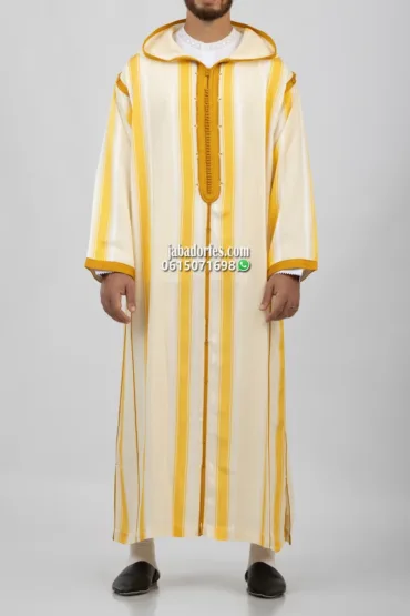 جبادور فاس 45 جلابة-للرجال-شعرى-بخطوط-موطارد