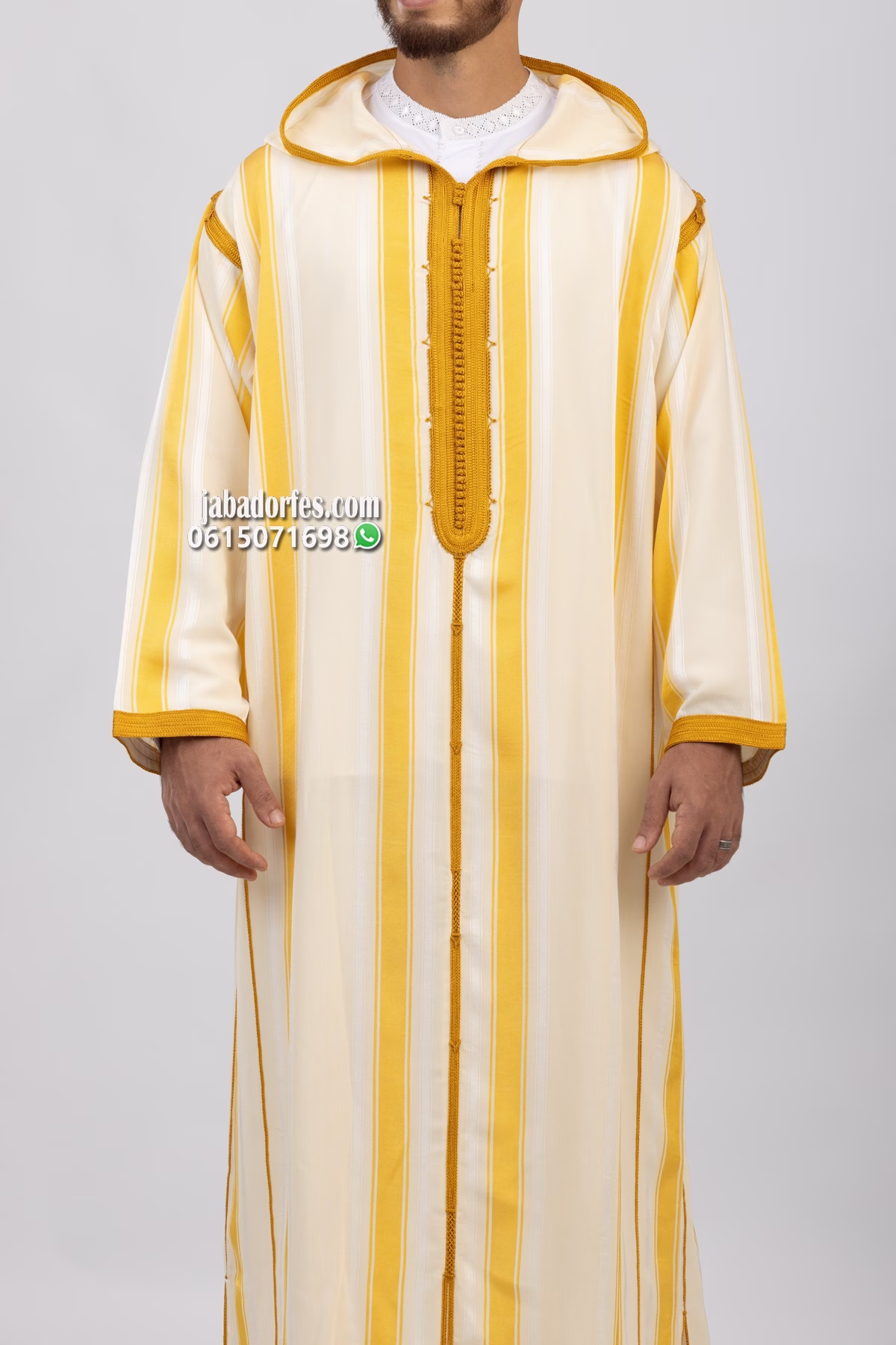 جلابة للرجال شعرى بخطوط موطارد 2 جلابة للرجال شعرى بخطوط موطارد