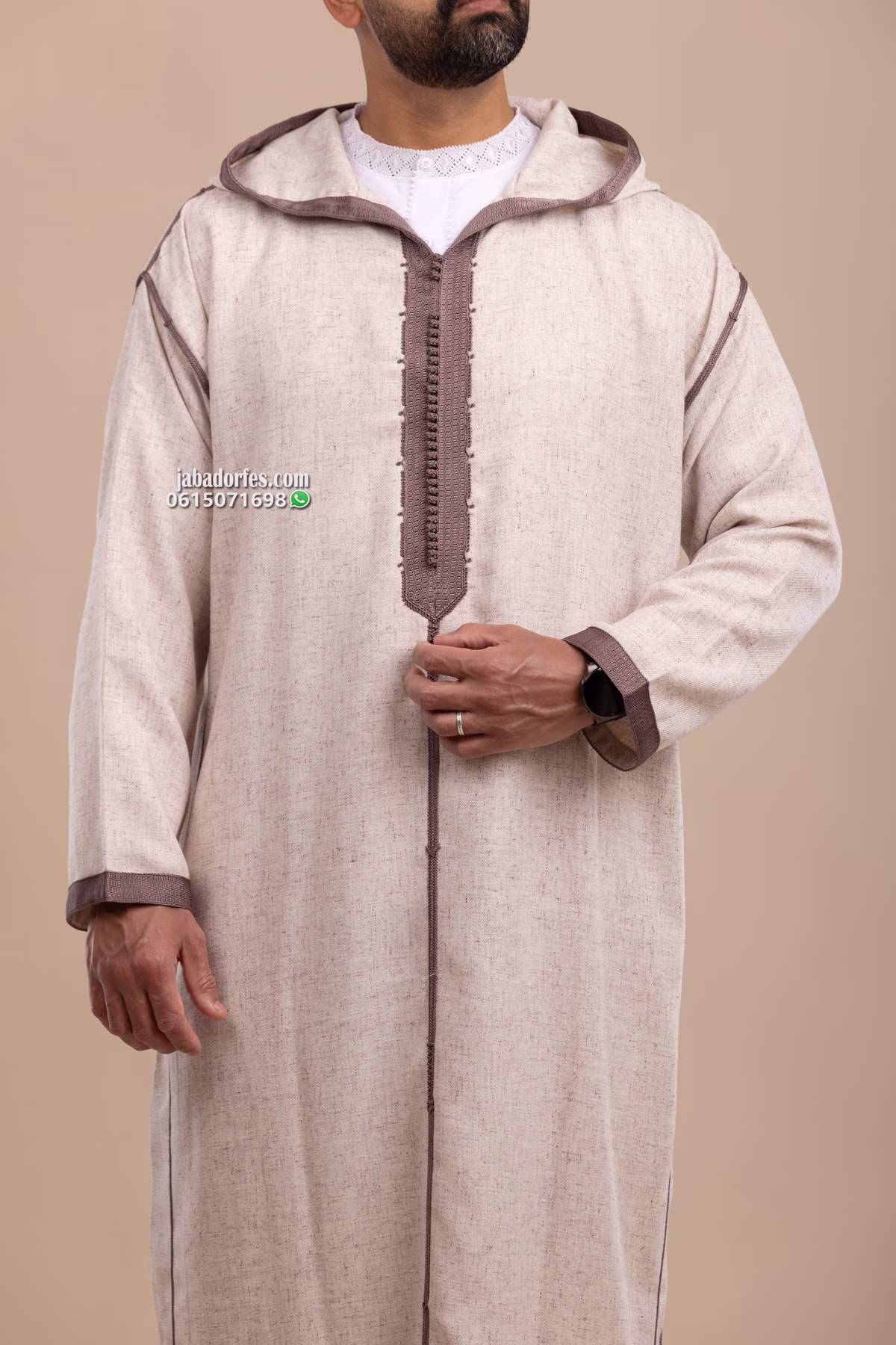 جلابة للرجال ماريو بول زهري شتوي خفيف 3 جلابة للرجال ماريو بول زهري شتوي خفيف