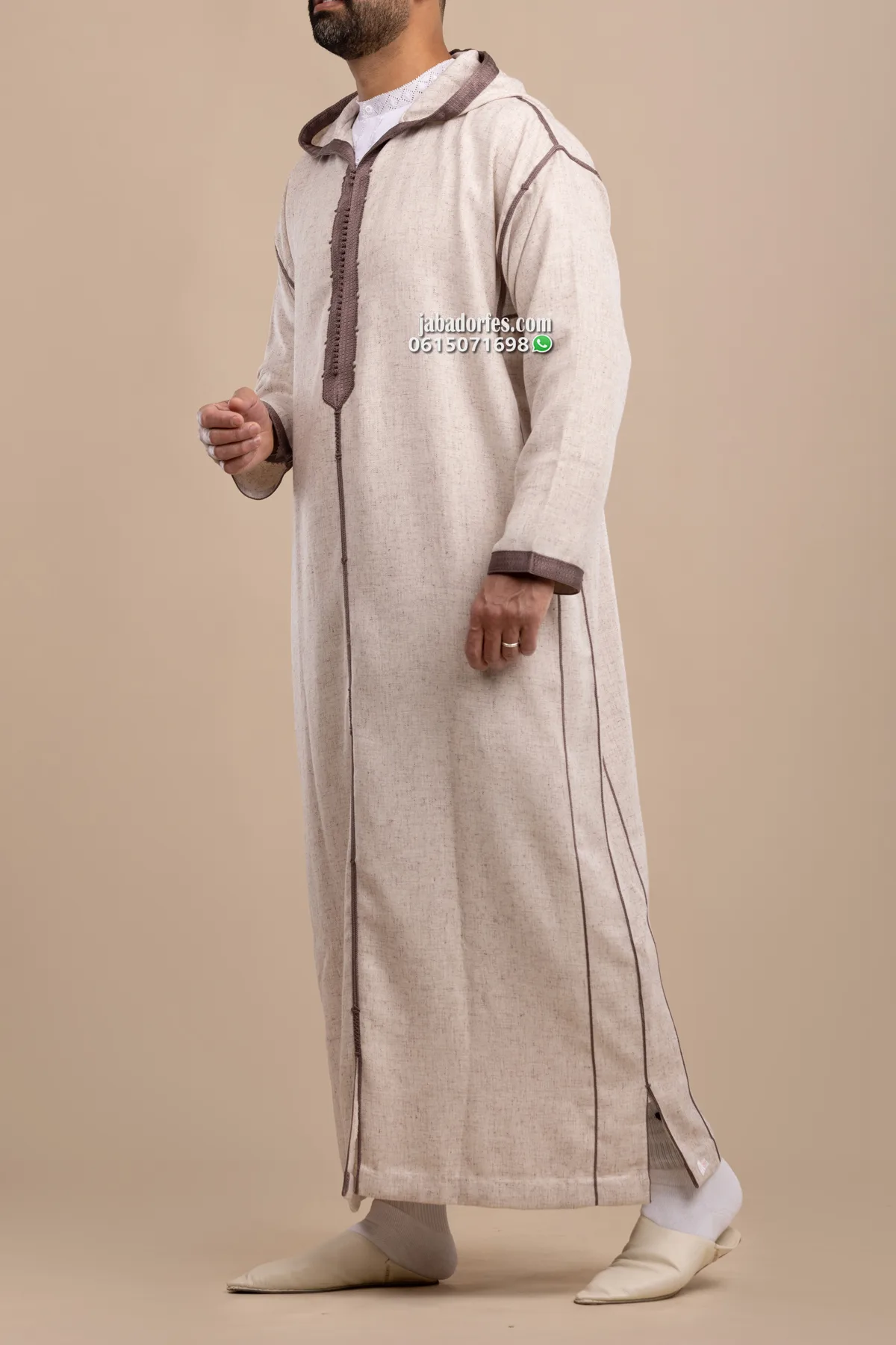 جلابة للرجال ماريو بول زهري شتوي خفيف 4 جلابة للرجال ماريو بول زهري شتوي خفيف