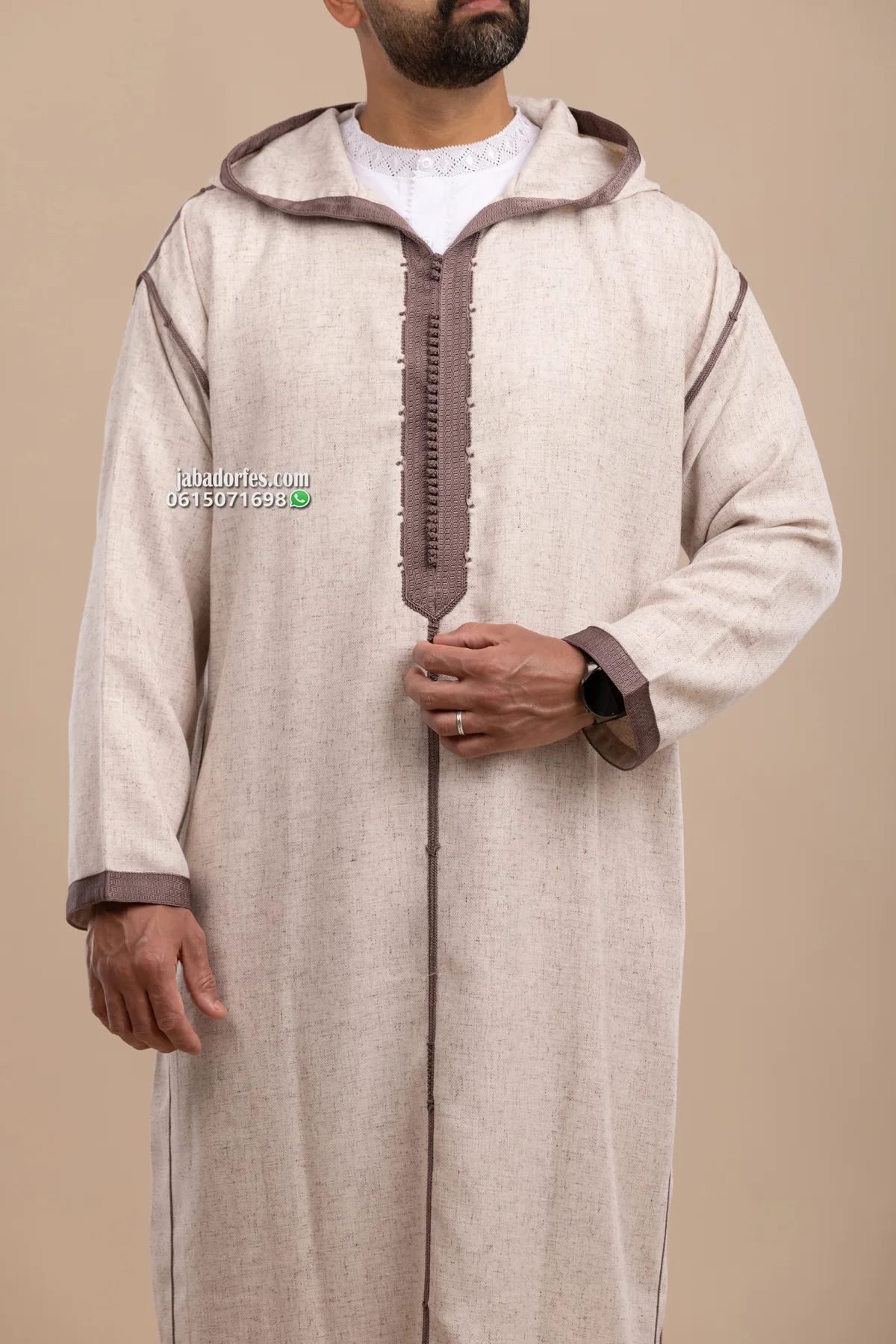 جلابة للرجال ماريو بول زهري شتوي خفيف 3 جلابة للرجال ماريو بول زهري شتوي خفيف