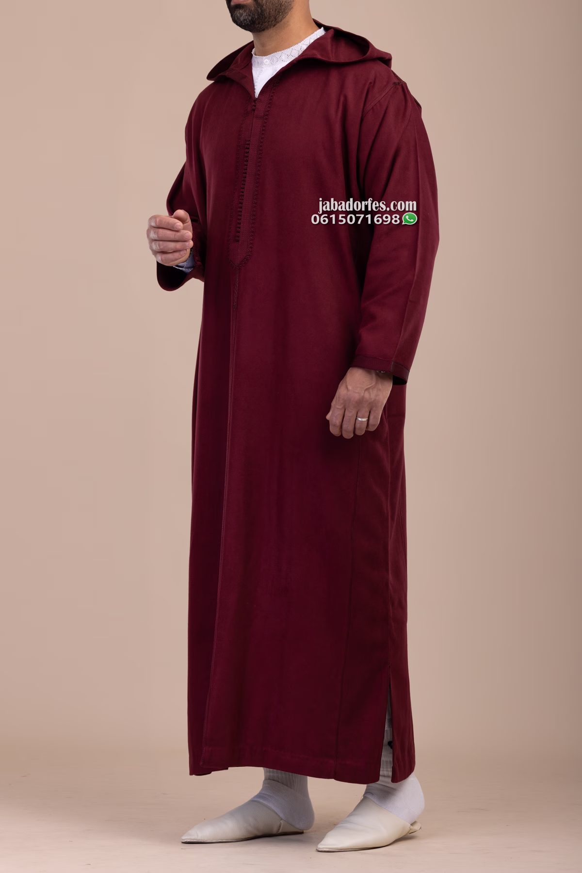 جلابة للرجال مليفة كرونة شتوي خفيف 4 جلابة للرجال مليفة كرونة شتوي خفيف